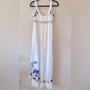 Free People Embroidered Maxi